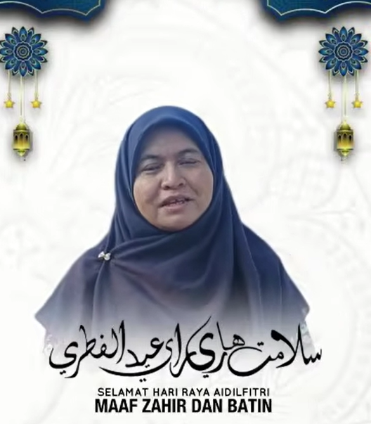 Ucapan Hari Raya Aidil Fitri oleh Pengerusi Unit Sahabat Hospital Sabak Bernam